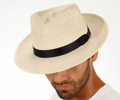 Men Rushmore - Stetson Palm Straw Fedora Hat