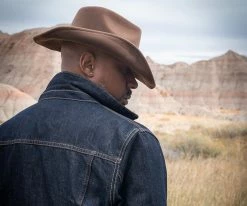 Men Shetland - Walrus Hats Dark Brown Wool Felt Cowboy Hat - H7013