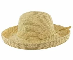Bright Bretton - Jeanne Simmons Toyo Straw Bretton Hat - 8456