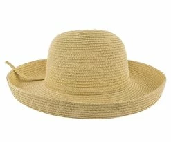 Bright Bretton - Jeanne Simmons Toyo Straw Bretton Hat - 8456