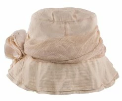 Birdie - Jeanne Simmons Wine Nylon Wide Brim Hat - 4006