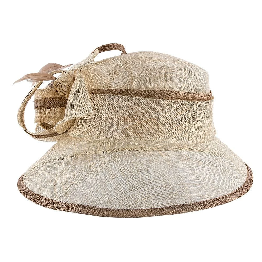Best Sale ๐ Bucket Bow - Jeanne Simmons Natural Sinamay Bucket Hat - 6425 Men ๐ 3 Bucket Bow - Jeanne Simmons Natural Sinamay Bucket Hat - 6425 Men