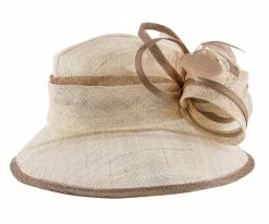 Best Sale ๐ Bucket Bow - Jeanne Simmons Natural Sinamay Bucket Hat - 6425 Men ๐ 9 Bucket Bow - Jeanne Simmons Natural Sinamay Bucket Hat - 6425 Men