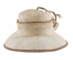 Best Sale ๐ Bucket Bow - Jeanne Simmons Natural Sinamay Bucket Hat - 6425 Men ๐ 10 Bucket Bow - Jeanne Simmons Natural Sinamay Bucket Hat - 6425 Men