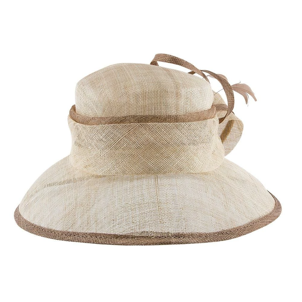 Best Sale ๐ Bucket Bow - Jeanne Simmons Natural Sinamay Bucket Hat - 6425 Men ๐ 5 Bucket Bow - Jeanne Simmons Natural Sinamay Bucket Hat - 6425 Men