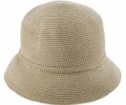 Preppy - Jeanne Simmons Cotton Toyo Straw Bucket Hat - 8330 Men