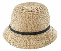 Straw Bow - Jeanne Simmons Toyo Straw Bucket Hat - 8230 Men