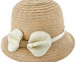 Straw Bow - Jeanne Simmons Toyo Straw Bucket Hat - 8230 Men