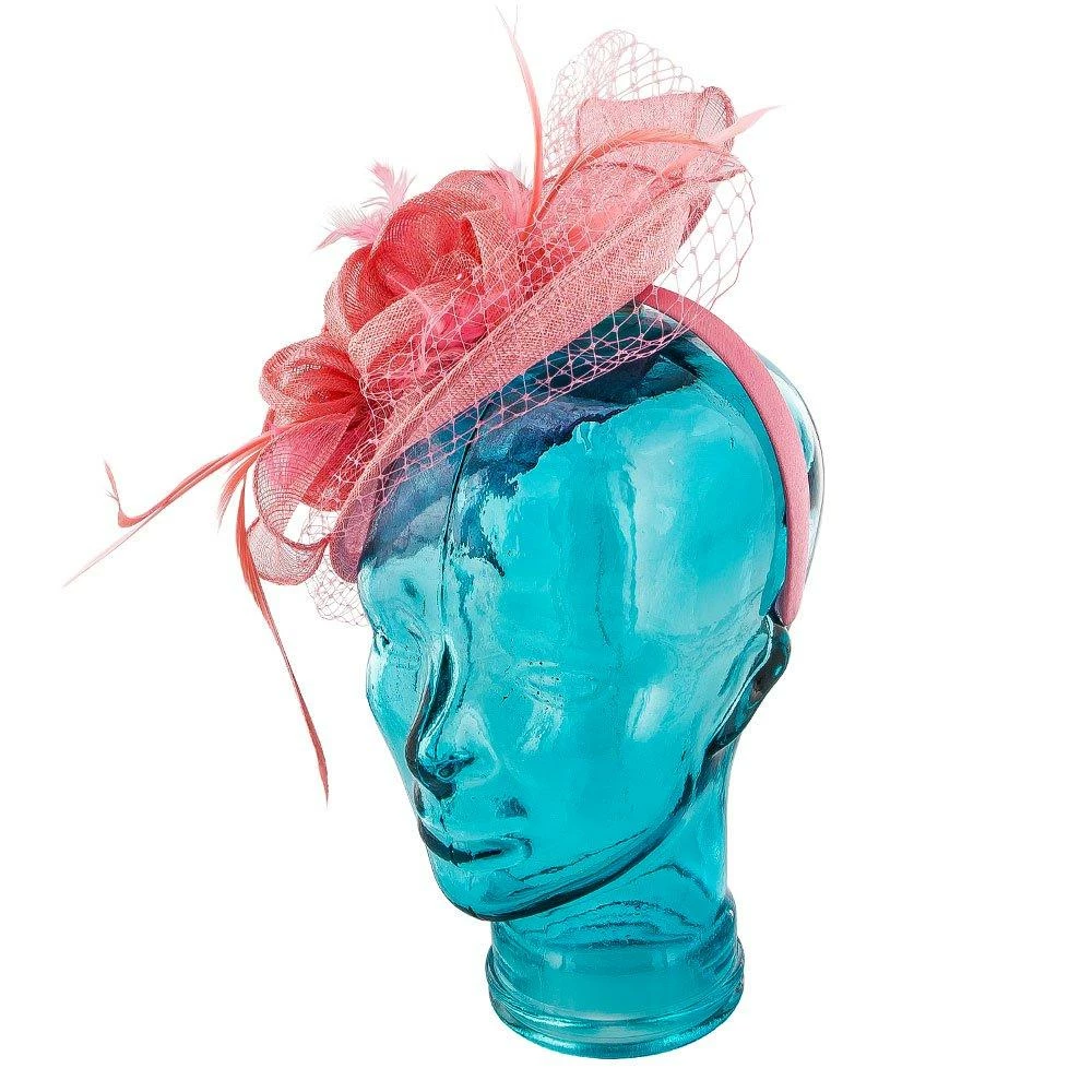 Promo โจ Feather - Jeanne Simmons Taupe Sinamay Fascinator Hat - 4396 Men ๐คฉ 3 Feather - Jeanne Simmons Taupe Sinamay Fascinator Hat - 4396 Men