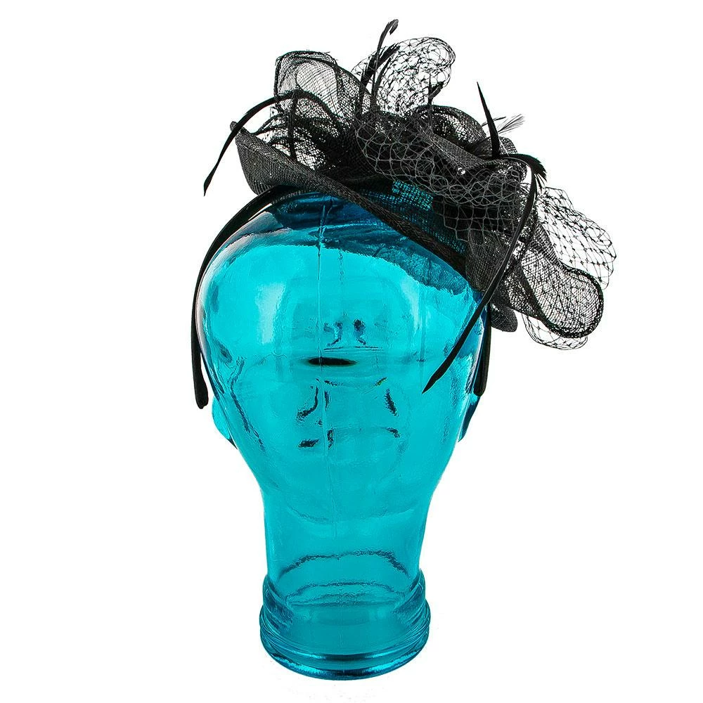 Promo โจ Feather - Jeanne Simmons Taupe Sinamay Fascinator Hat - 4396 Men ๐คฉ 11 Feather - Jeanne Simmons Taupe Sinamay Fascinator Hat - 4396 Men