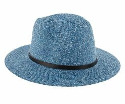 Band - Jeanne Simmons Toyo Straw Fedora Hat - 6819