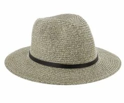 Band - Jeanne Simmons Toyo Straw Fedora Hat - 6819