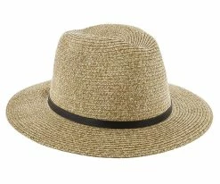Band - Jeanne Simmons Toyo Straw Fedora Hat - 6819