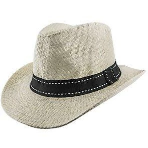 Flash Sale โ Men Tip - Jeanne Simmons Toyo Straw Fedora Hat - 6800 ๐ 17 Men Tip - Jeanne Simmons Toyo Straw Fedora Hat - 6800