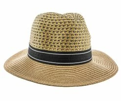 Men Robin - Jeanne Simmons Paper Braid Fedora Hat - 6874