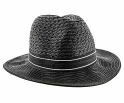 Men Robin - Jeanne Simmons Paper Braid Fedora Hat - 6874