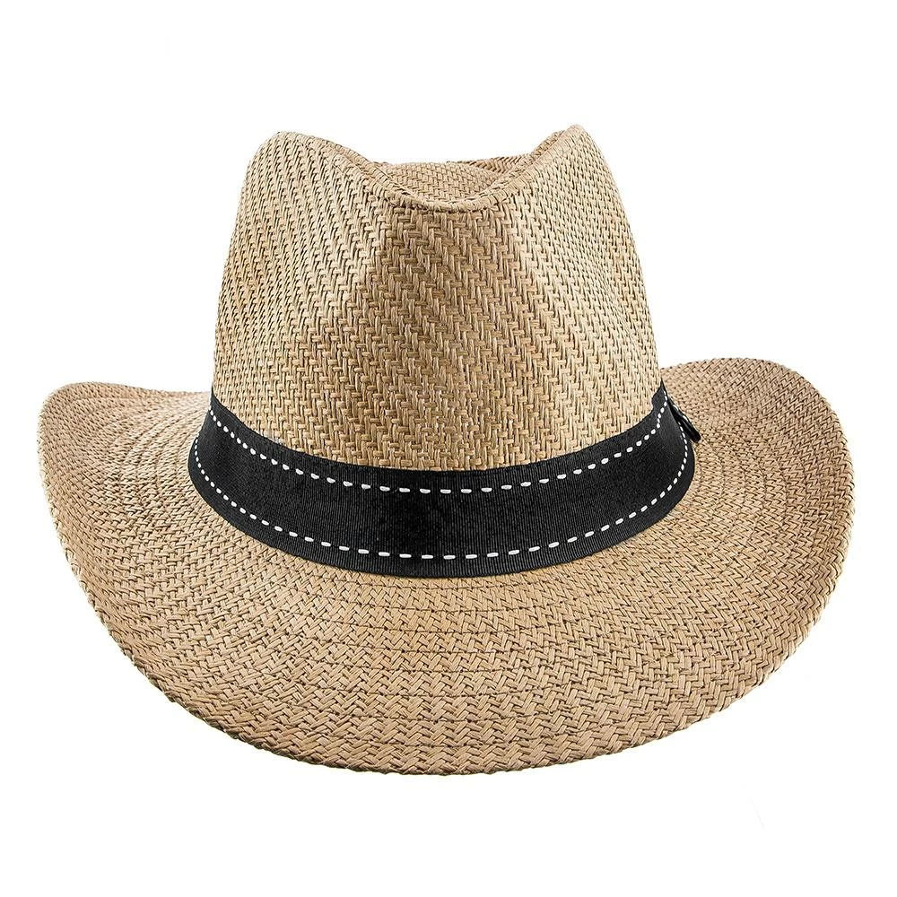 Flash Sale โ Men Tip - Jeanne Simmons Toyo Straw Fedora Hat - 6800 ๐ 6 Men Tip - Jeanne Simmons Toyo Straw Fedora Hat - 6800