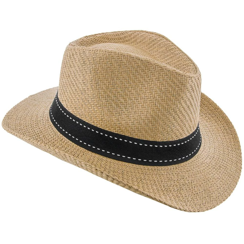 Flash Sale โ Men Tip - Jeanne Simmons Toyo Straw Fedora Hat - 6800 ๐ 8 Men Tip - Jeanne Simmons Toyo Straw Fedora Hat - 6800