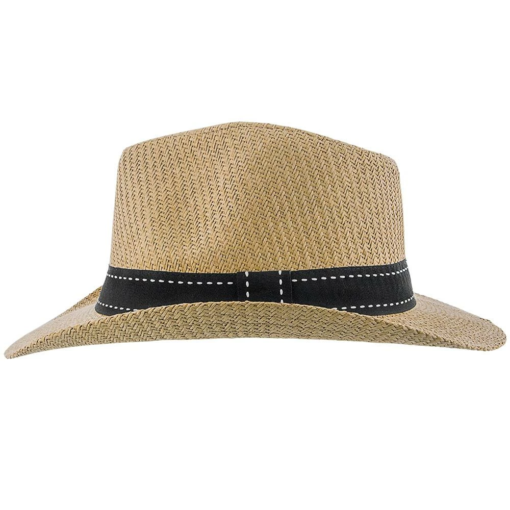Flash Sale โ Men Tip - Jeanne Simmons Toyo Straw Fedora Hat - 6800 ๐ 11 Men Tip - Jeanne Simmons Toyo Straw Fedora Hat - 6800