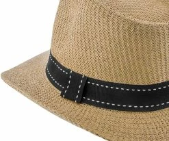 Flash Sale โ Men Tip - Jeanne Simmons Toyo Straw Fedora Hat - 6800 ๐ 30 Men Tip - Jeanne Simmons Toyo Straw Fedora Hat - 6800