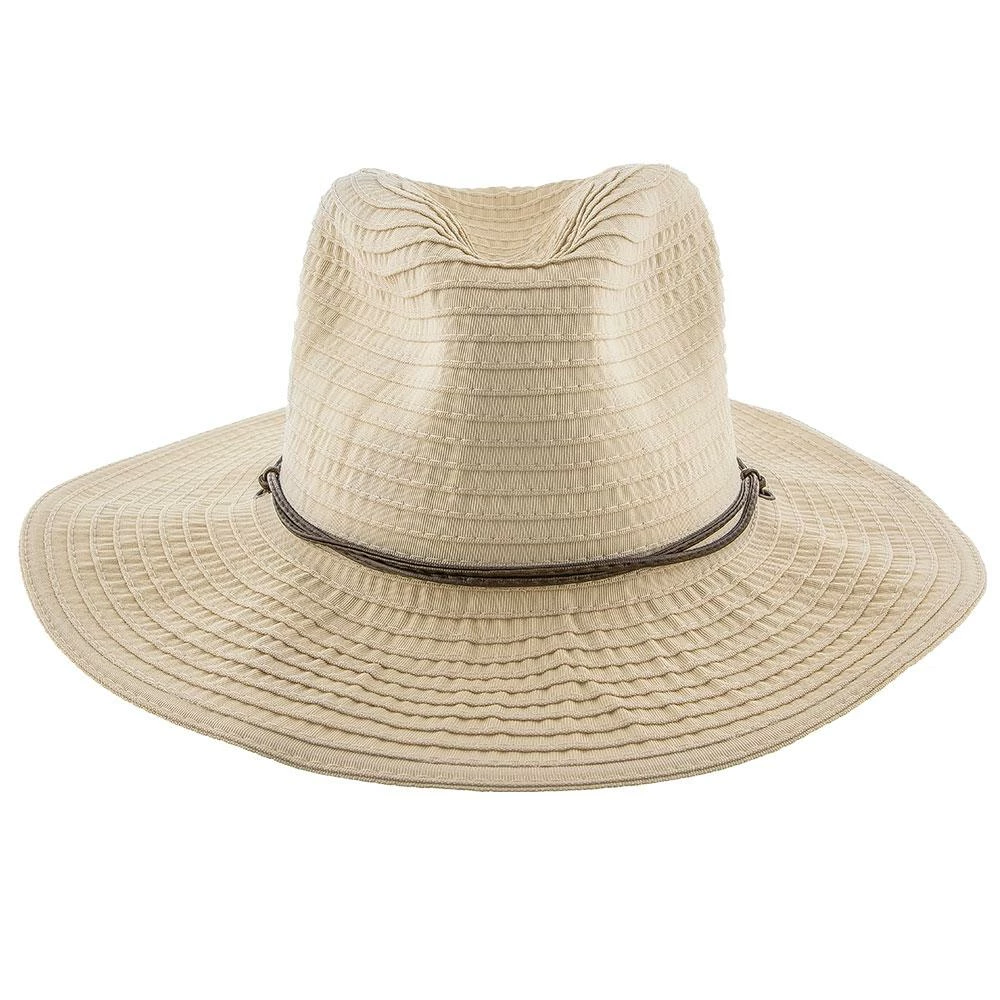 Best Sale ๐ฅ Poolside - Jeanne Simmons Ribbon Wide Brim Fedora Hat - 6981 Men โญ 4 Poolside - Jeanne Simmons Ribbon Wide Brim Fedora Hat - 6981 Men