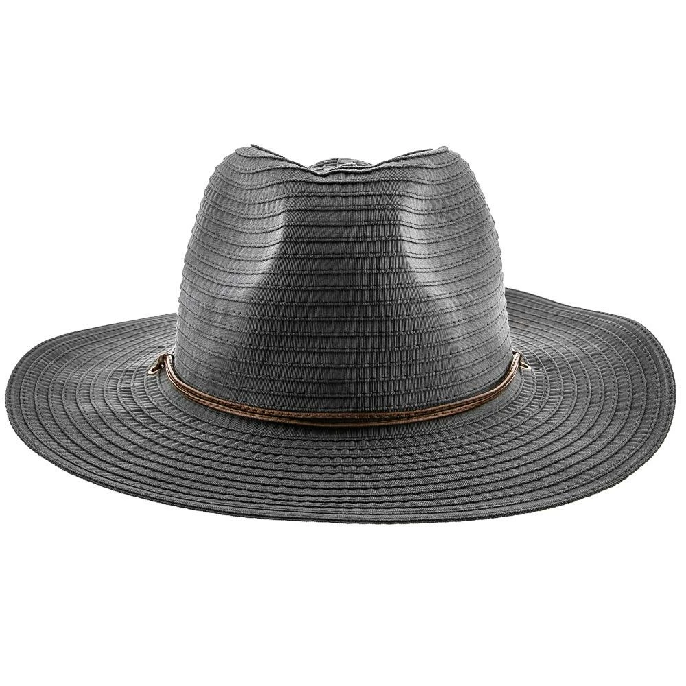 Best Sale ๐ฅ Poolside - Jeanne Simmons Ribbon Wide Brim Fedora Hat - 6981 Men โญ 5 Poolside - Jeanne Simmons Ribbon Wide Brim Fedora Hat - 6981 Men