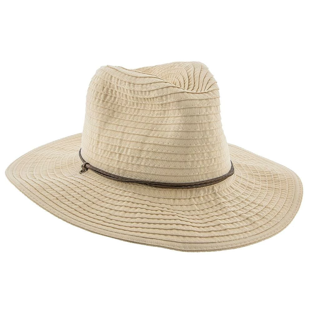 Best Sale ๐ฅ Poolside - Jeanne Simmons Ribbon Wide Brim Fedora Hat - 6981 Men โญ 6 Poolside - Jeanne Simmons Ribbon Wide Brim Fedora Hat - 6981 Men