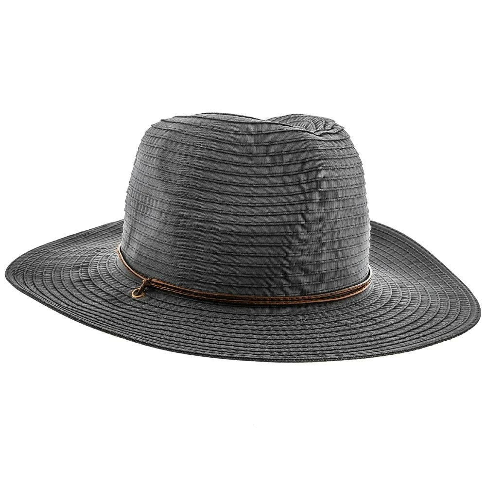 Best Sale ๐ฅ Poolside - Jeanne Simmons Ribbon Wide Brim Fedora Hat - 6981 Men โญ 7 Poolside - Jeanne Simmons Ribbon Wide Brim Fedora Hat - 6981 Men