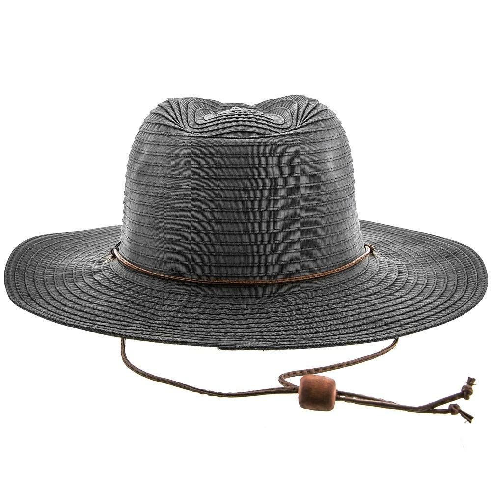 Best Sale ๐ฅ Poolside - Jeanne Simmons Ribbon Wide Brim Fedora Hat - 6981 Men โญ 9 Poolside - Jeanne Simmons Ribbon Wide Brim Fedora Hat - 6981 Men