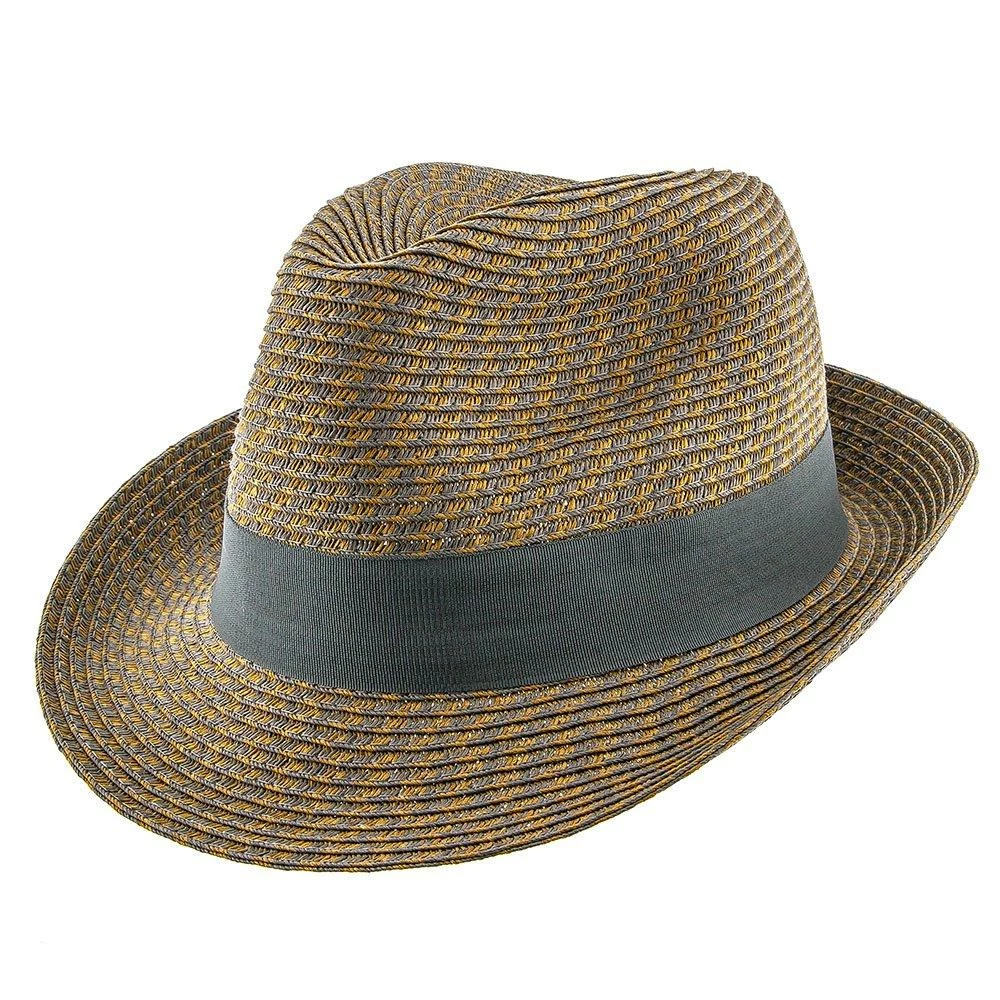 Buy โ๏ธ Chameleon - Jeanne Simmons Toyo Straw Trilby Fedora Hat - 6965 Men ๐ 2 Chameleon - Jeanne Simmons Toyo Straw Trilby Fedora Hat - 6965 Men