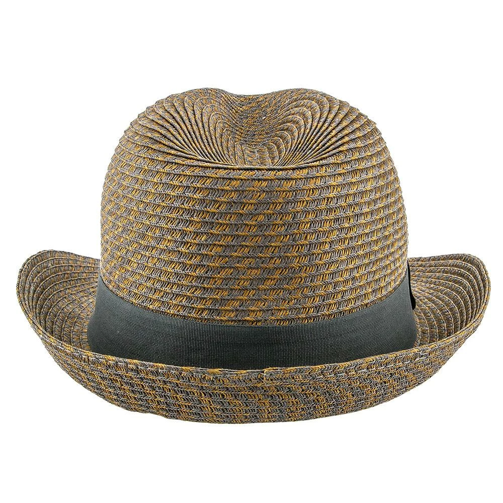 Buy โ๏ธ Chameleon - Jeanne Simmons Toyo Straw Trilby Fedora Hat - 6965 Men ๐ 5 Chameleon - Jeanne Simmons Toyo Straw Trilby Fedora Hat - 6965 Men