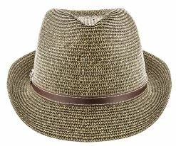 Chicago - Jeanne Simmons Paper Braid Trilby Fedora Hat - 8531