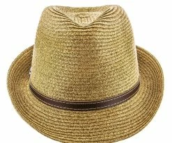 Chicago - Jeanne Simmons Paper Braid Trilby Fedora Hat - 8531