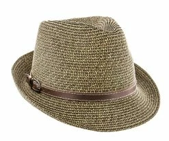 Chicago - Jeanne Simmons Paper Braid Trilby Fedora Hat - 8531