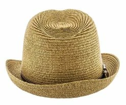 Chicago - Jeanne Simmons Paper Braid Trilby Fedora Hat - 8531