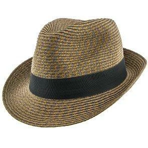 Buy โ๏ธ Chameleon - Jeanne Simmons Toyo Straw Trilby Fedora Hat - 6965 Men ๐ 1 Chameleon - Jeanne Simmons Toyo Straw Trilby Fedora Hat - 6965 Men