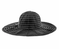 Prima Donna - Jeanne Simmons Ribbon Wide Brim Hat - 9585