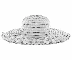 Prima Donna - Jeanne Simmons Ribbon Wide Brim Hat - 9585