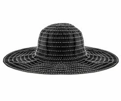 Prima Donna - Jeanne Simmons Ribbon Wide Brim Hat - 9585