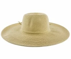 Men Spinner - Jeanne Simmons Toyo Straw Wide Brim Hat - 8542