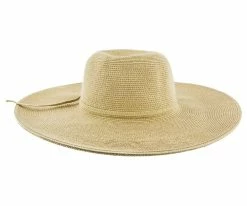 Men Spinner - Jeanne Simmons Toyo Straw Wide Brim Hat - 8542