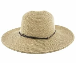 Men Wider - Jeanne Simmons Cotton Toyo Straw Wide Brim Hat - 8501