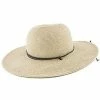 Men Wider - Jeanne Simmons Cotton Toyo Straw Wide Brim Hat - 8503