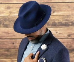 Buy ๐ Journey - Walrus Hats Wool Felt Fedora Crushable Hat - H7009 ๐คฉ 143 Journey - Walrus Hats Wool Felt Fedora Crushable Hat - H7009