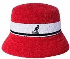 Bermuda Stripe Bucket - Kangol Cotton Bucket Hat Men