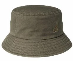 Washed Bucket - Kangol Cotton Bucket Hat Men
