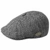 Herringbone 507 - Kangol Wool Flat Cap Men