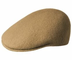 Men Seamless Wool 507 - Kangol Wool Blend Flat Cap