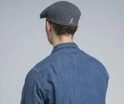 Men 504 - Kangol Wool Flat Cap
