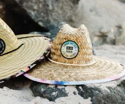 Sun Burst - Makai Rush Straw Lifeguard Hat